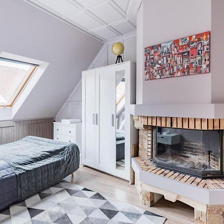 Sunny And Central Penthouse With Private Garage Budapest Ngoại thất bức ảnh