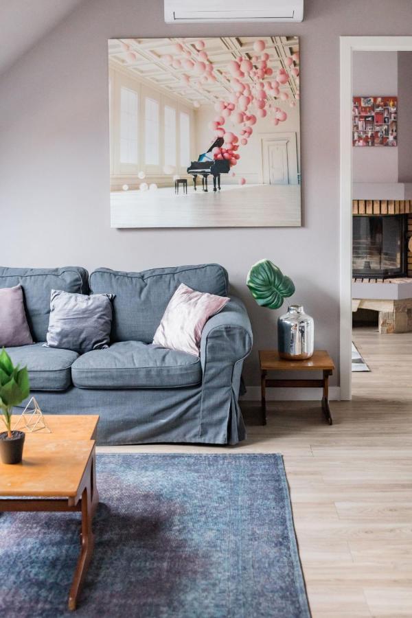 Sunny And Central Penthouse With Private Garage Budapest Ngoại thất bức ảnh