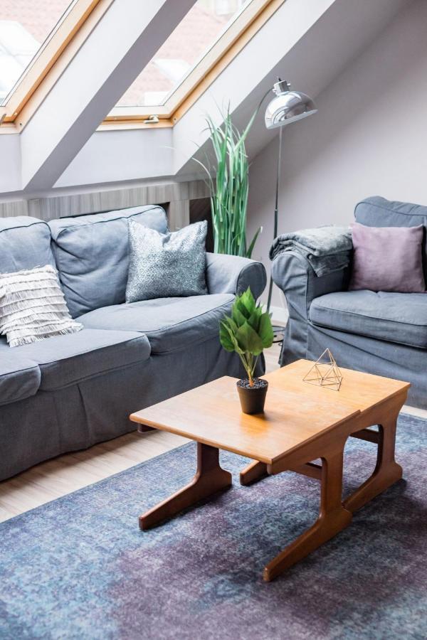 Sunny And Central Penthouse With Private Garage Budapest Ngoại thất bức ảnh