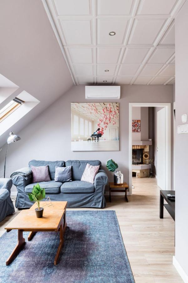 Sunny And Central Penthouse With Private Garage Budapest Ngoại thất bức ảnh